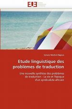 Etude Linguistique Des Probl mes de Traduction