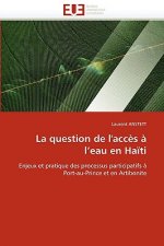 Question de l'Acc s   L Eau En Ha ti