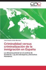 Criminalidad versus criminalizacion de la inmigracion en Espana