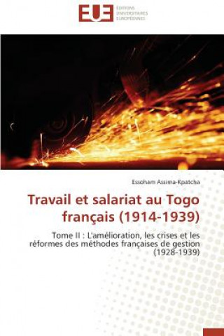 Travail Et Salariat Au Togo Fran ais (1914-1939)