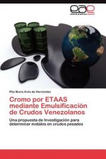 Cromo por ETAAS mediante Emulsificacion de Crudos Venezolanos
