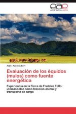 Evaluacion de Los Equidos (Mulos) Como Fuente Energetica