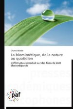 Biomimetique, de la Nature Au Quotidien