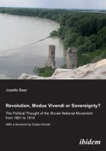 Revolution, Modus Vivendi, or Sovereignty? - The Political Thought of the Slovak National Movement from 1861 to 1914