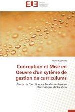 Conception Et Mise En Oeuvre d'Un Syt me de Gestion de Curriculums