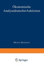 konomische Analyse Deutscher Auktionen