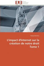 L'Impact d'Internet Sur La Cr ation de Notre Droit Tome 1