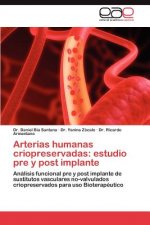 Arterias humanas criopreservadas