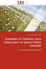 Exemples Et Citations, Livre Con u Pour Un Auteur d'' tre Consult