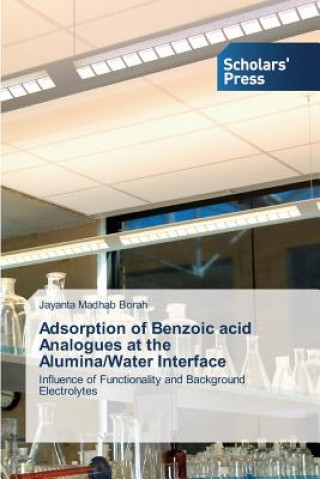 Adsorption of Benzoic Acid Analogues at the Alumina/Water Interface
