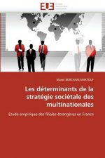 Les D terminants de la Strat gie Soci tale Des Multinationales