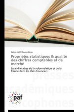 Proprietes Statistiques Qualite Des Chiffres Comptables Et de Marche