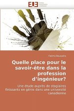 Quelle place pour le savoir-etre dans la profession d ingenieur?