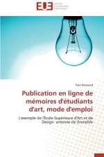 Publication En Ligne de M moires d' tudiants d'Art, Mode d'Emploi