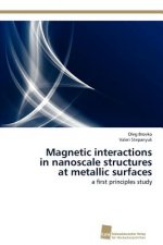 Magnetic interactions in nanoscale structures at metallic surfaces