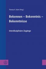 Bekennen Bekenntnis Bekenntnisse