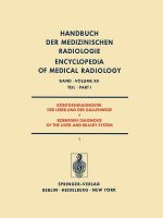 Rontgendiagnostik der Leber und der Gallenwege  / Roentgen Diagnosis of the Liver and Biliary System