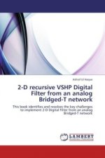 2-D recursive VSHP Digital Filter from an analog Bridged-T network