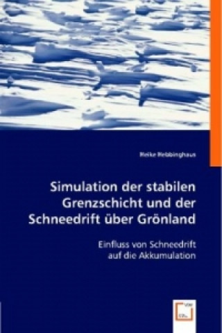 Simulation der stabilen Grenzschicht und der Schneedrift über Grönland