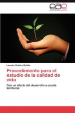 Procedimiento Para El Estudio de La Calidad de Vida