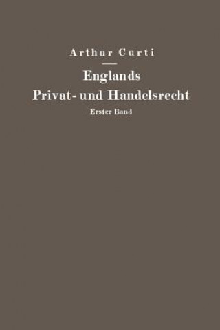 Englands Privat- Und Handelsrecht
