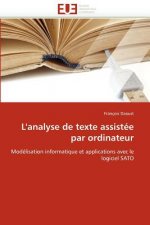 L''analyse de Texte Assist e Par Ordinateur