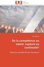 de la Comp tence Au Talent