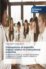 Conceptions of scientific inquiry relative to instructional practices