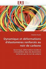 Dynamique et deformations d''elastomeres renforces au noir de carbone