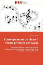 L'Enseignement Du Chant   l' cole Primaire Genevoise