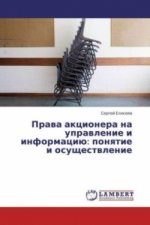 Prava akcionera na upravlenie i informaciju: ponyatie i osushhestvlenie