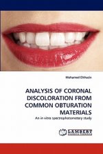 Analysis of Coronal Discoloration from Common Obturation Materials