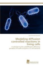 Modeling diffusion controlled reactions in living cells