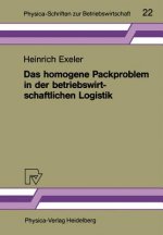 Homogene Packproblem in der Betriebswirtschaftlichen Logistik