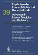 Ergebnisse der Inneren Medizin und Kinderheilkunde / Advances in Internal Medicine and Pediatrics