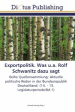 Exportpolitik. Was u.a. Rolf Schwanitz dazu sagt
