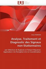 Analyse, Traitement Et Diagnostic Des Signaux Non-Stationnaires