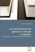 Las convenciones de genero en aleman y espanol