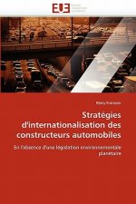 Strategies d'internationalisation des constructeurs automobiles