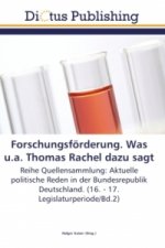 Forschungsfoerderung. Was u.a. Thomas Rachel dazu sagt