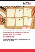 evaluacion desde sus origenes hasta la actualidad