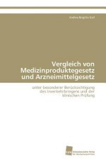 Vergleich von Medizinproduktegesetz und Arzneimittelgesetz
