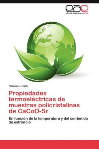 Propiedades termoelectricas de muestras policristalinas de CaCoO-Sr