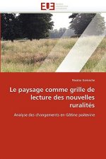 Le Paysage Comme Grille de Lecture Des Nouvelles Ruralit s