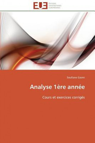Analyse 1 re Ann e