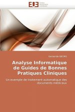 Analyse Informatique de Guides de Bonnes Pratiques Cliniques