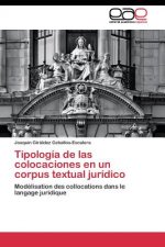 Tipologia de las colocaciones en un corpus textual juridico