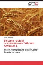 Sistema radical postantesis en Triticum aestivum L