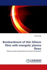 Bombardment of thin lithium films with energetic plasma flows