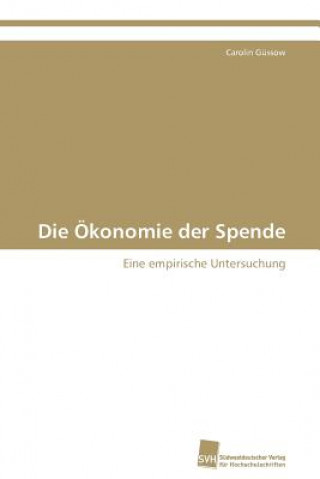 OEkonomie der Spende